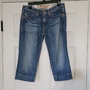 Big Star Blue Cropped Women's Jeans